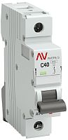 Выключатель автоматический EKF Averes AV-6 1п 40А C 6кА картинка